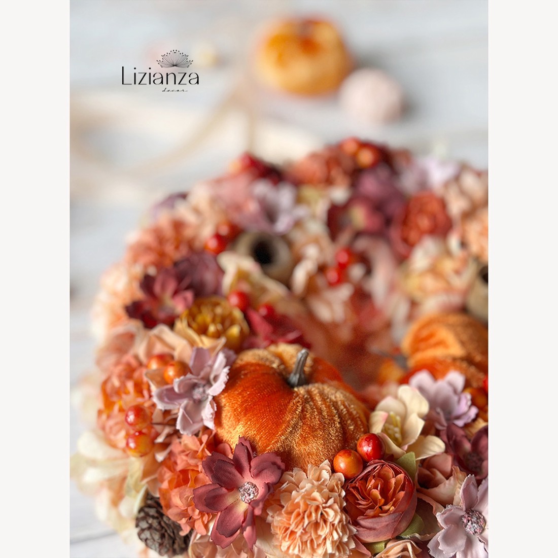 Decorarea ușii de toamnă Lili -  - Artynos.ro Decorarea ușii de toamnă Lili -  - Artynos.ro