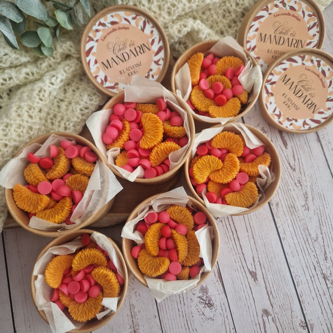 Ceară parfumată cu aromă de chilli și mandarină - - Artynos.ro Ceară parfumată cu aromă de chilli și mandarină - - Artynos.ro