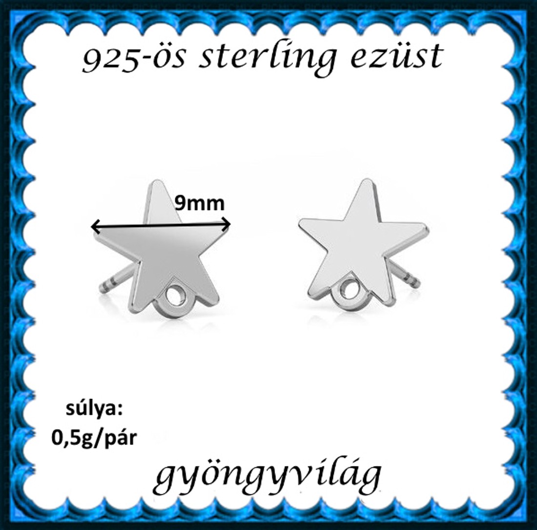 Accesorii pentru bijuterii din argint 925: bază pentru cercei cu dop EFK B 64e - - Artynos.ro Accesorii pentru bijuterii din argint 925: bază pentru cercei cu dop EFK B 64e - - Artynos.ro