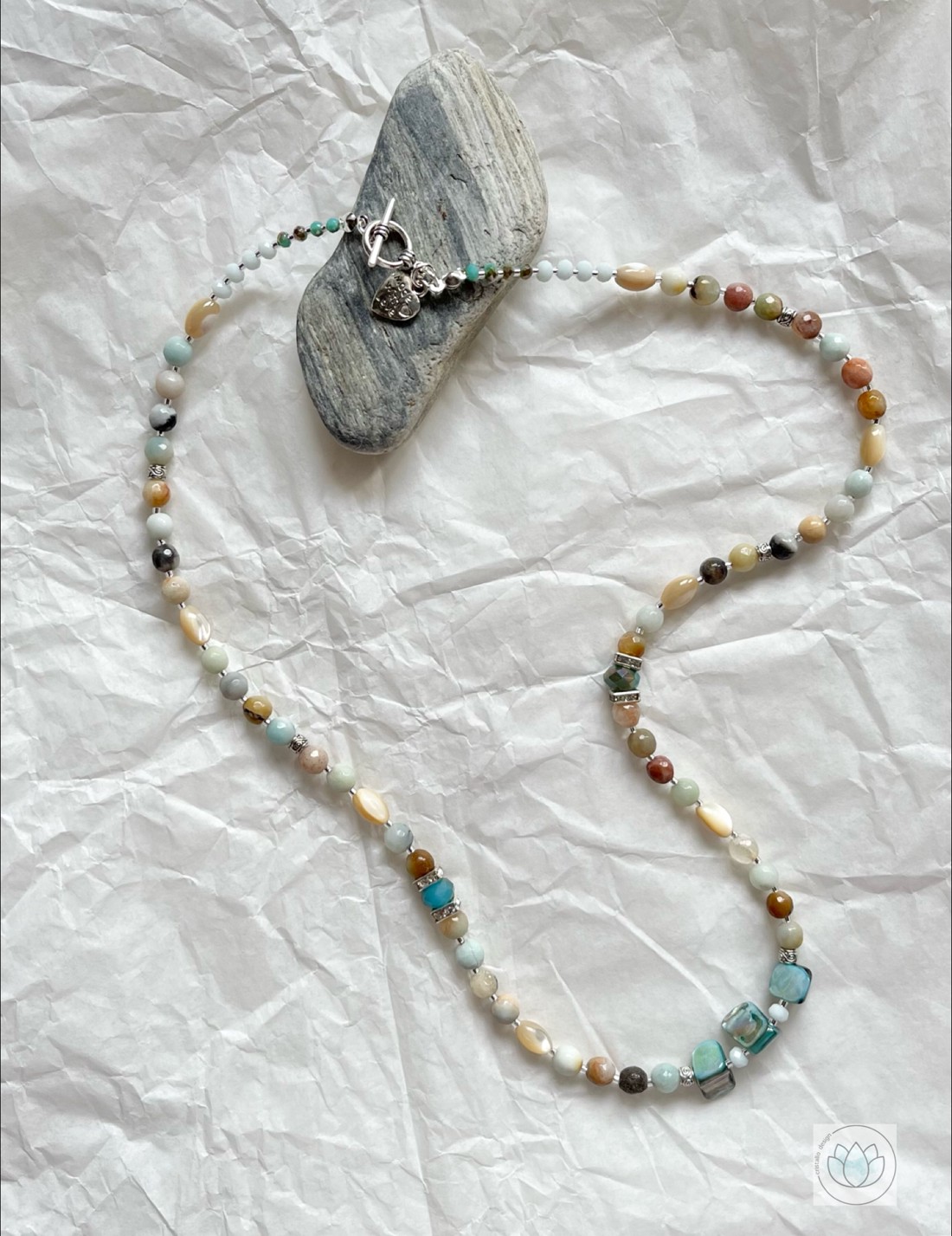 Colier mineral pentru femei Amazonite, bijuterii minerale - - Artynos.ro Colier mineral pentru femei Amazonite, bijuterii minerale - - Artynos.ro