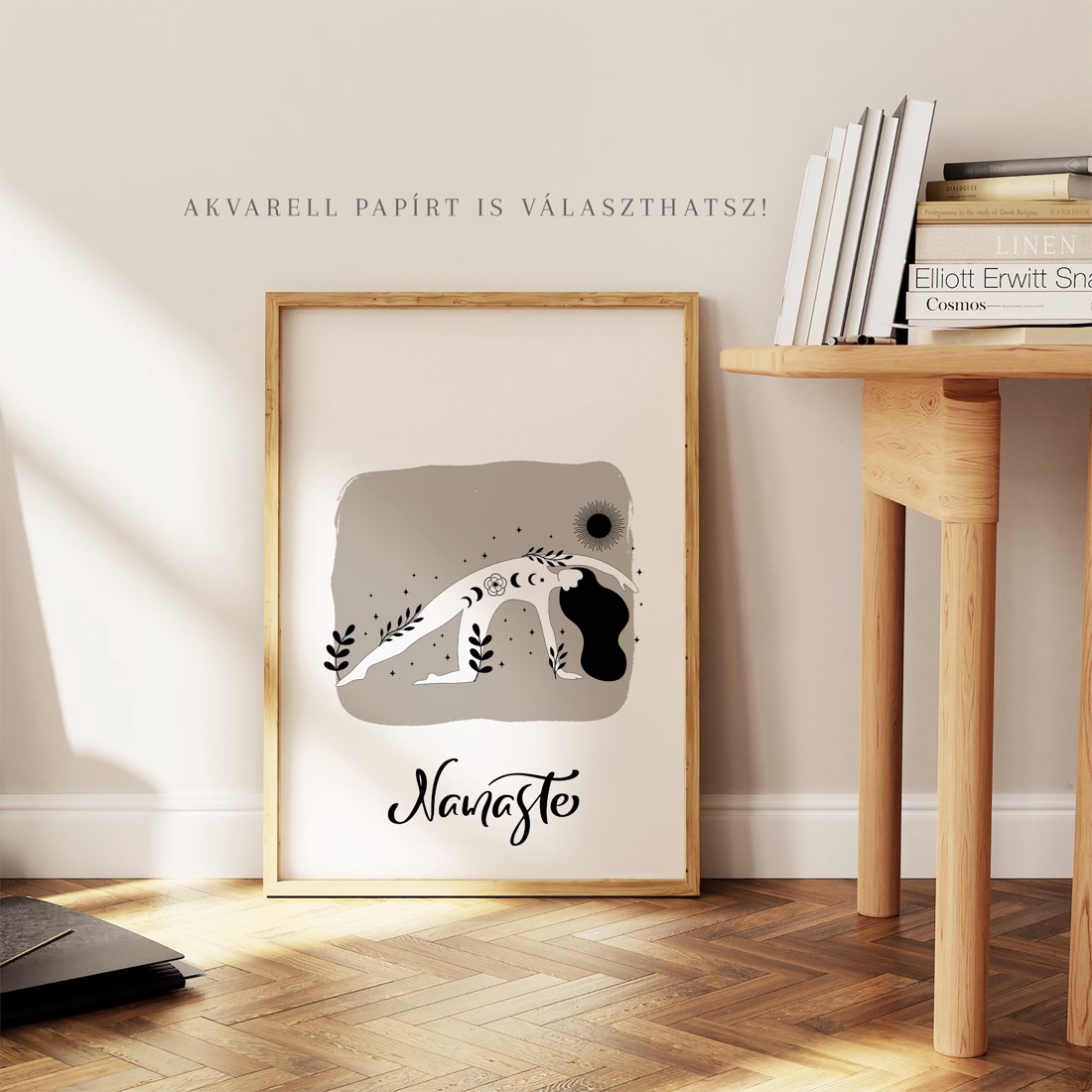 Yoga poster, yoga motivational imagine, yoga studio decor de perete - - Artynos.ro Yoga poster, yoga motivational imagine, yoga studio decor de perete - - Artynos.ro