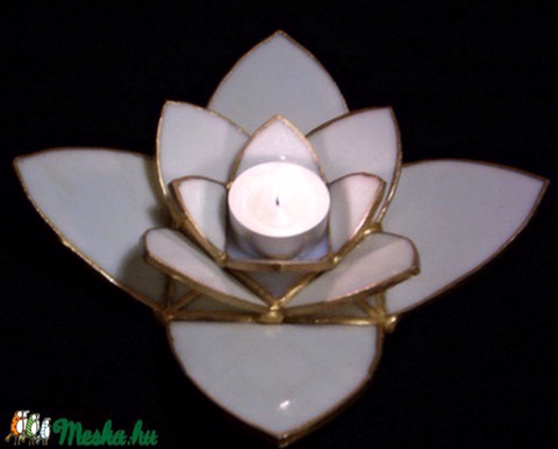 Tiffany Lotus Candleholder Decorațiuni de masă - - Artynos.ro Tiffany Lotus Candleholder Decorațiuni de masă - - Artynos.ro