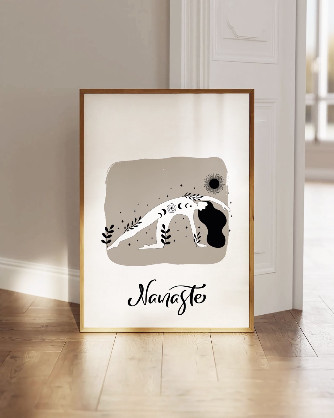 Yoga poster, yoga motivational imagine, yoga studio decor de perete - - Artynos.ro Yoga poster, yoga motivational imagine, yoga studio decor de perete - - Artynos.ro