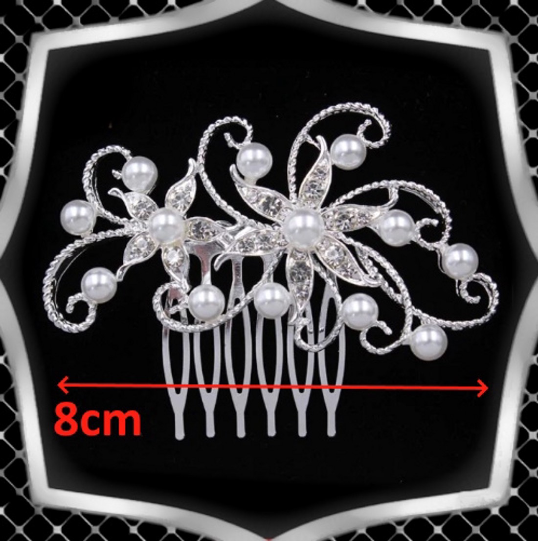Bijuterii, ornamente de păr, catarame de păr: nuntă, mireasă, ornamente de păr casual ES-H-FÉ29e -  - Artynos.ro