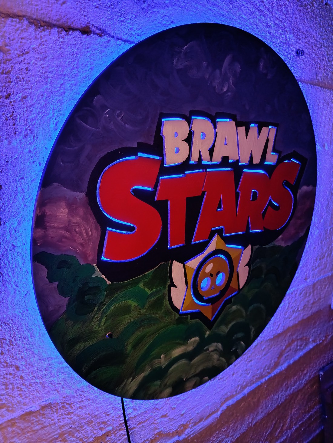 Brawl Stars - perete mural iluminat -  - Artynos.ro