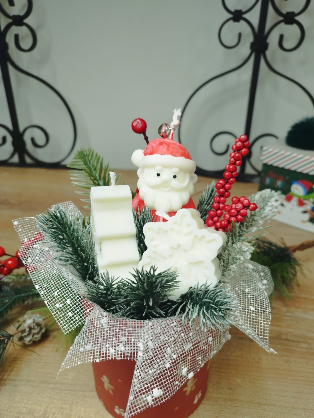 Cutie de parfum Apple of Love - crăciun - decorațiuni de crăciun de casă - lumânări parfumate de crăciun - Artynos.ro