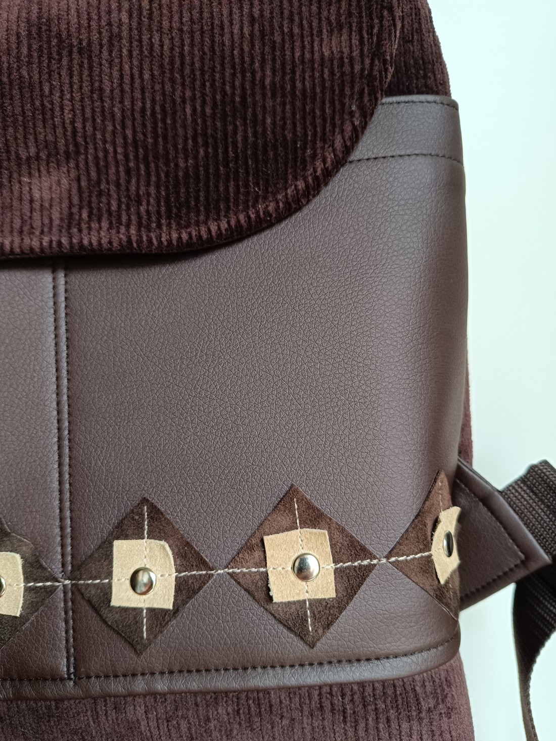 Rucsac / rucsac de catifea Corduroy pentru femei - geantă și husă - genți de umăr și genți de mână - raniță - Artynos.ro Rucsac / rucsac de catifea Corduroy pentru femei - geantă și husă - genți de umăr și genți de mână - raniță - Artynos.ro