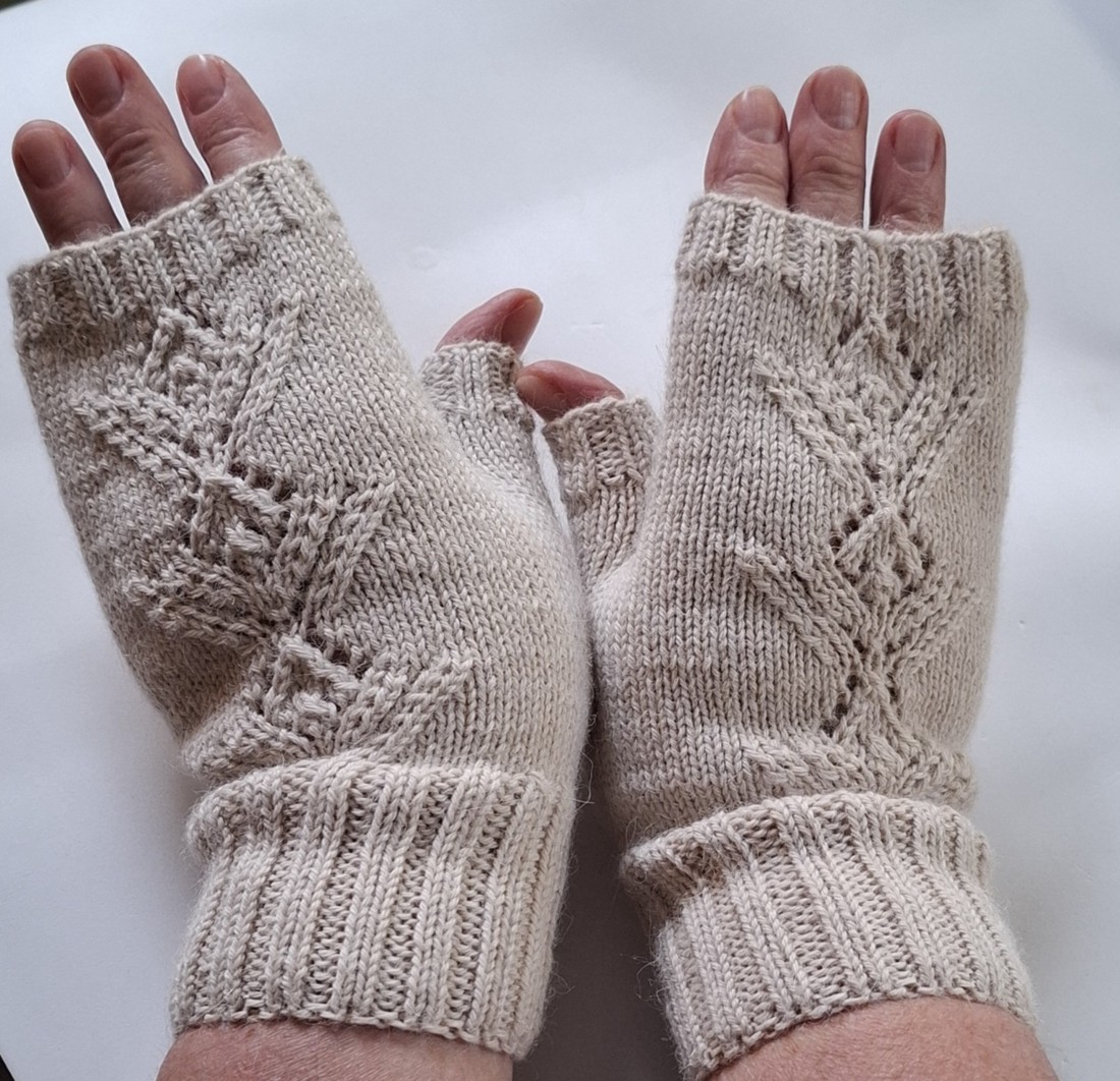 Mănuși tricotate manual, încălzitor de mâini, încălzitor de încheieturi. -  - Artynos.ro
