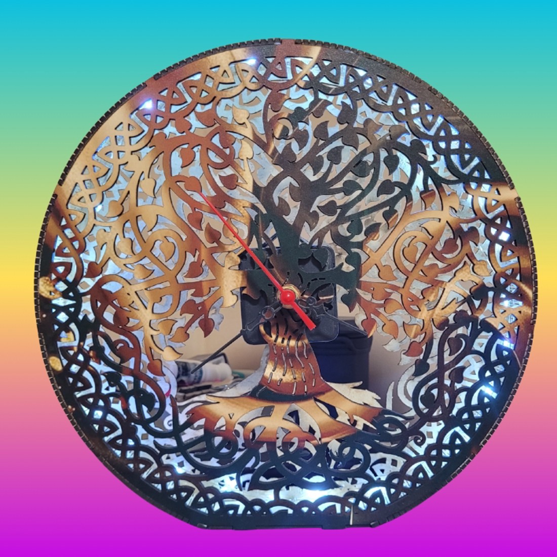 Arborele vieții a condus lampa-ceas - casă & stil de viață - accesorii pentru decorat casa - decorațiuni de pereți, decorațiuni suspendate - ceasuri de perete - Artynos.ro Arborele vieții a condus lampa-ceas - casă & stil de viață - accesorii pentru decorat casa - decorațiuni de pereți, decorațiuni suspendate - ceasuri de perete - Artynos.ro