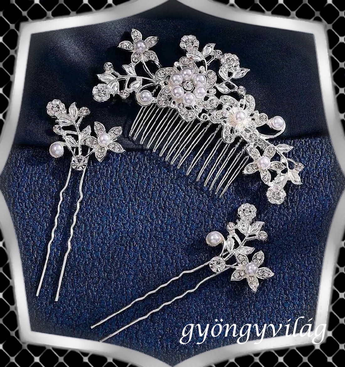 Bijuterii, ornamente pentru păr, catarame pentru păr: nuntă, mireasă, ornament casual pentru păr ES-H-SZ21 - accesorii nuntă - ornamente de păr de nuntă - ornamente de păr mireasă - Artynos.ro