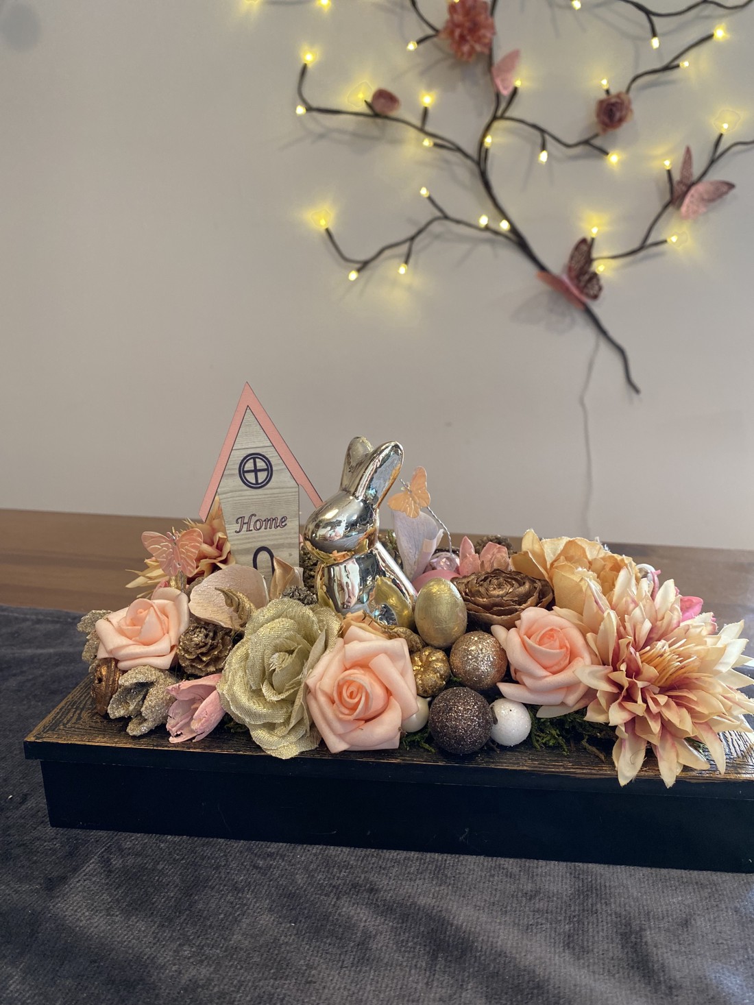 Decorațiuni florale de Paște pentru masă  -  - Artynos.ro