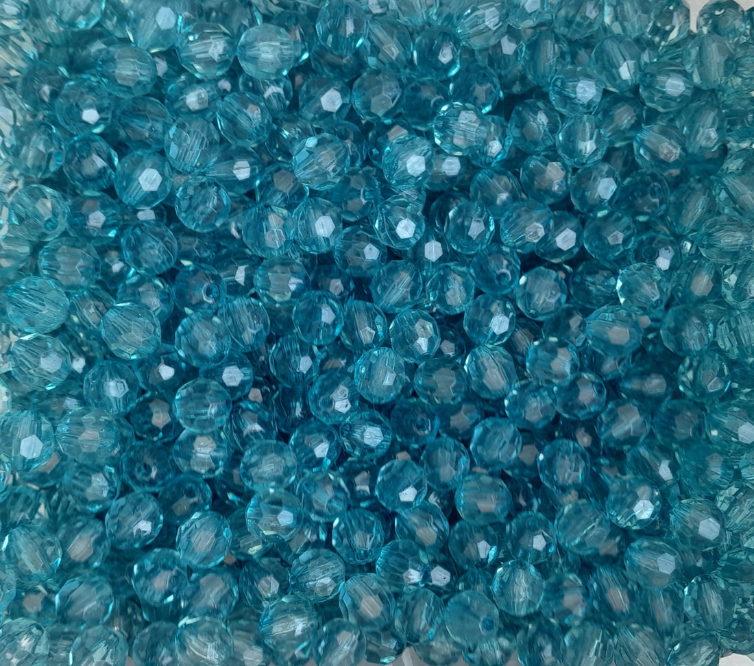 Mărgele acrilice - 8mm - 200 bucăți / pachet - verde mare - - Artynos.ro Mărgele acrilice - 8mm - 200 bucăți / pachet - verde mare - - Artynos.ro