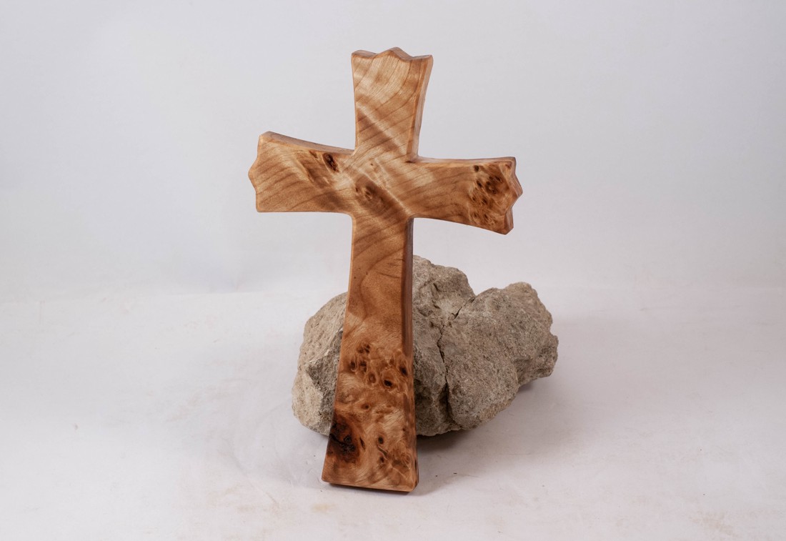 Cruce de lemn, cruce de perete  - casă & stil de viață - accesorii religioase - cruce - Artynos.ro