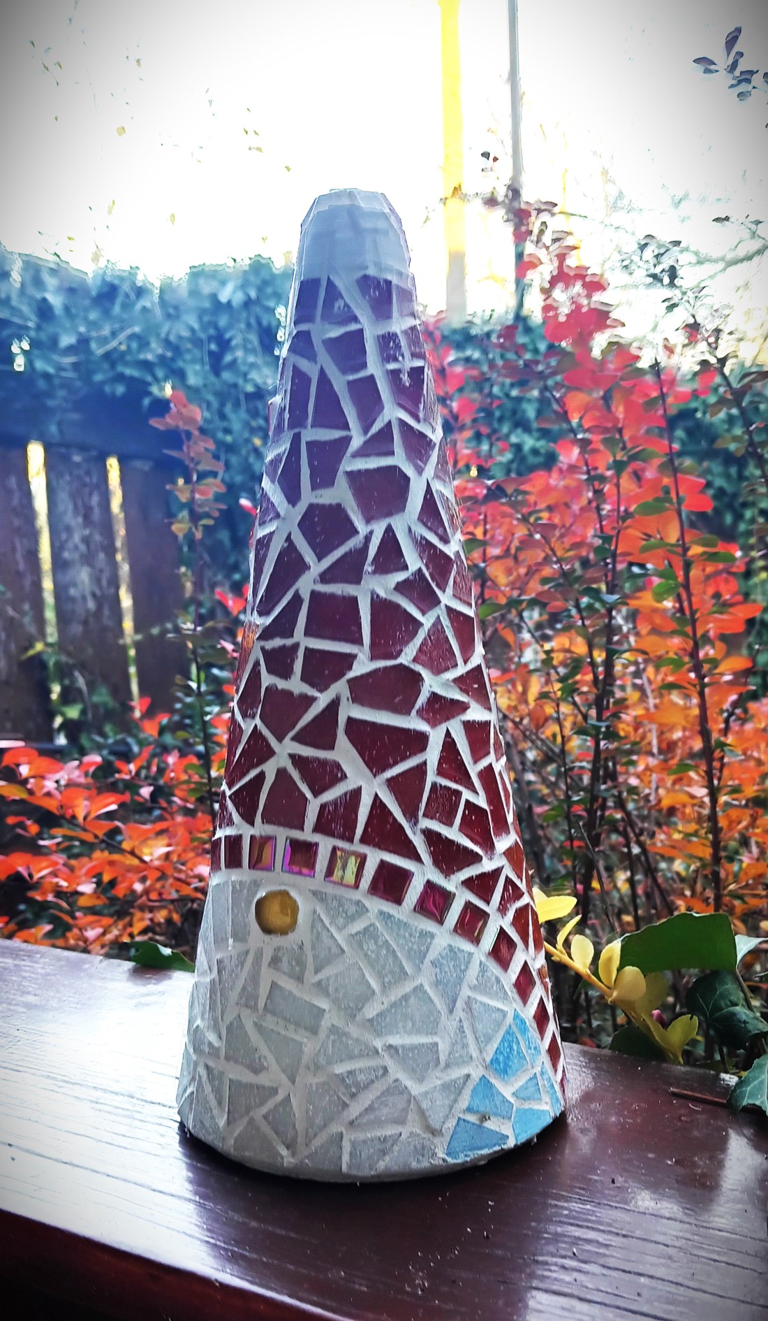 Mozaic Moș Crăciun decor - decorațiuni de Crăciun realizate manual pentru interior și exterior - crăciun - cadouri de moș crăciun - cadouri de moș crăciun - Artynos.ro