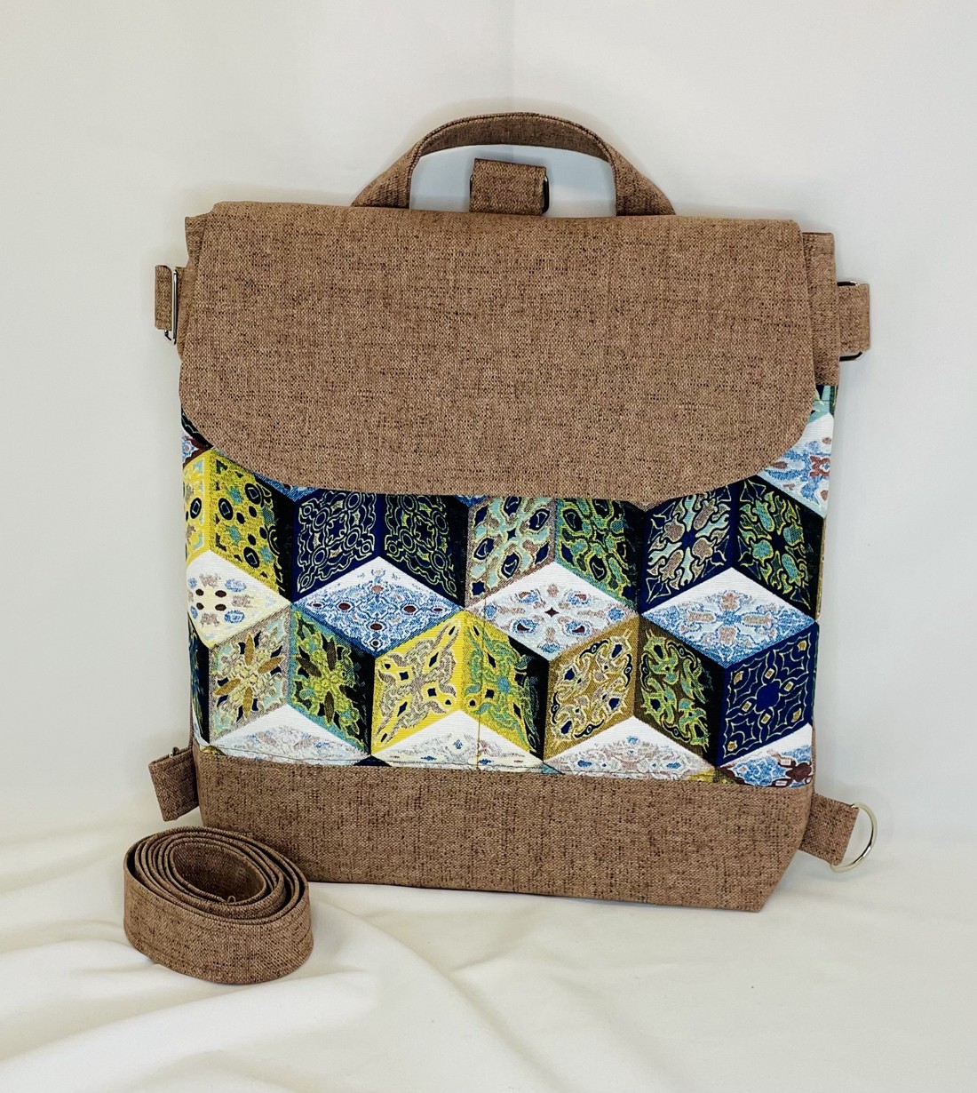 3in1 rucsac panza pentru femei - geantă și husă - geantă variabilă - Artynos.ro 3in1 rucsac panza pentru femei - geantă și husă - geantă variabilă - Artynos.ro