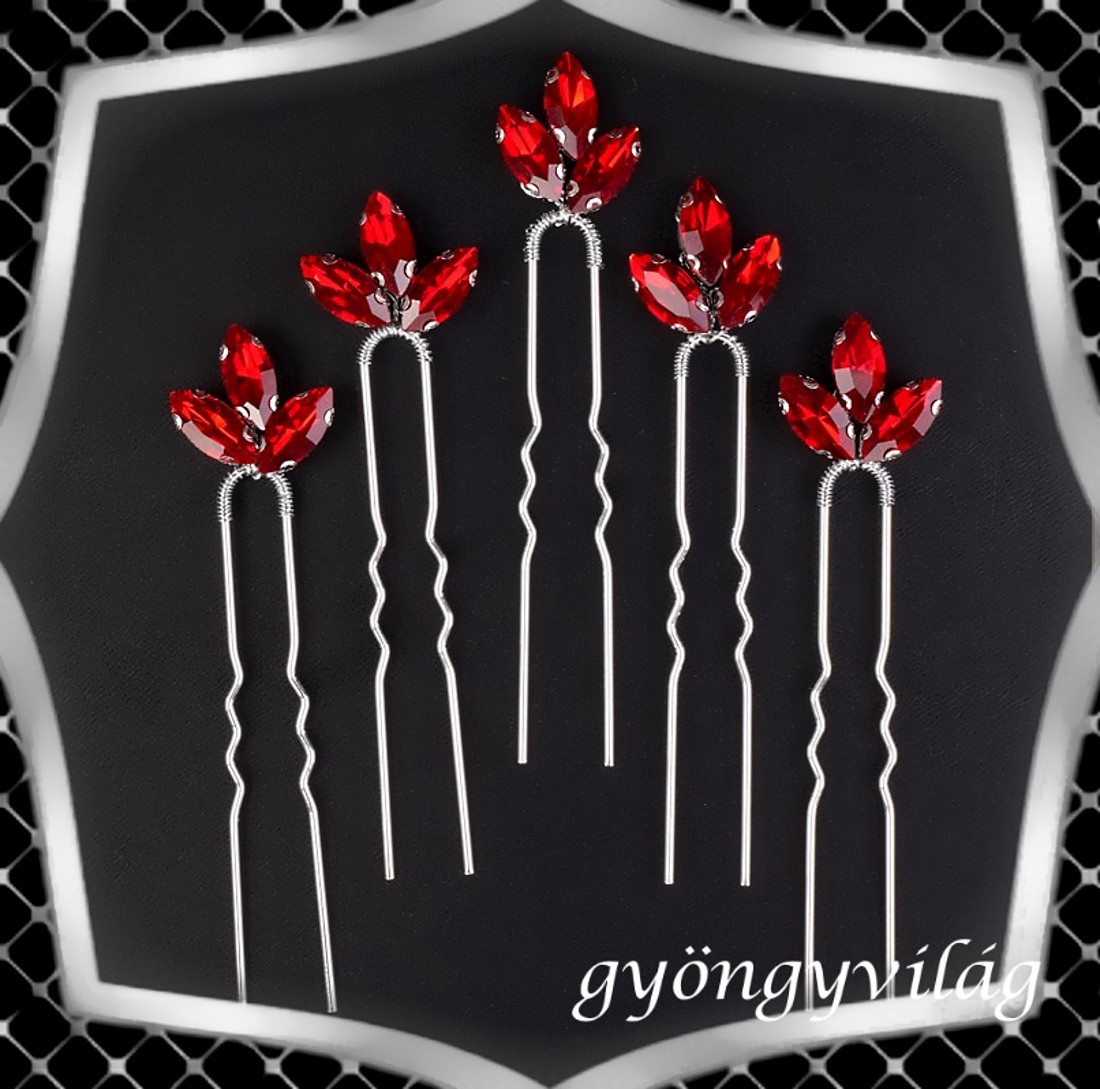 Bijuterii, ornamente de păr, catarame de păr: nuntă, mireasă, ornament de păr casual, ES-H-TŰ40e-roșu 5pcs/pack - - Artynos.ro Bijuterii, ornamente de păr, catarame de păr: nuntă, mireasă, ornament de păr casual, ES-H-TŰ40e-roșu 5pcs/pack - - Artynos.ro