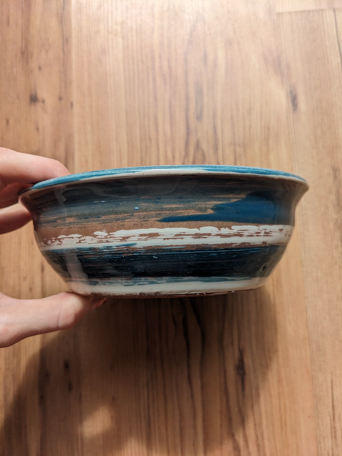 Set de boluri ceramice cu dungi -  - Artynos.ro