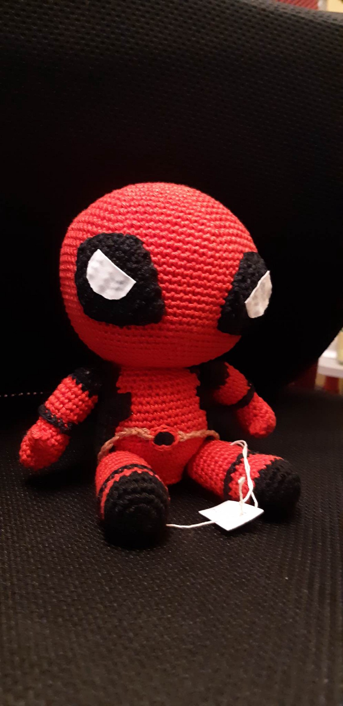 Supererou, Dead-pool amigurumi -  - Artynos.ro