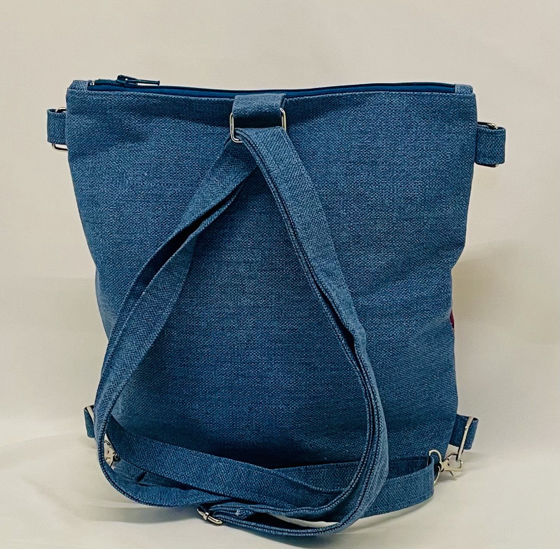 3in1 rucsac panza pentru femei - geantă și husă - geantă variabilă - Artynos.ro 3in1 rucsac panza pentru femei - geantă și husă - geantă variabilă - Artynos.ro
