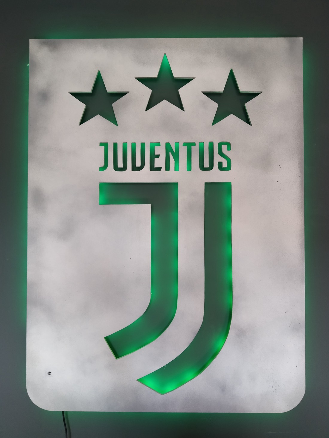 Juventus - decorare de perete cu iluminare led -  - Artynos.ro