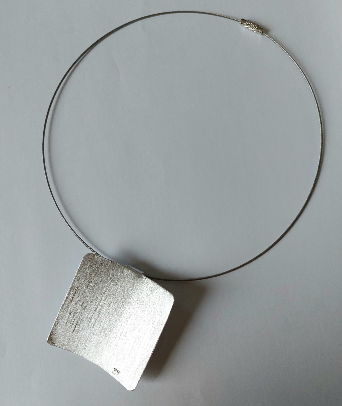 Minimală în formă de pană din aluminiu - bijuterii - seturi de bijuterii - Artynos.ro