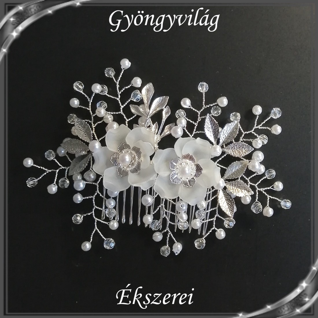 Bijuterii, ornamente de păr, catarame de păr: nuntă, mireasă, ornamente de păr casual S-H-WH-14e -  - Artynos.ro