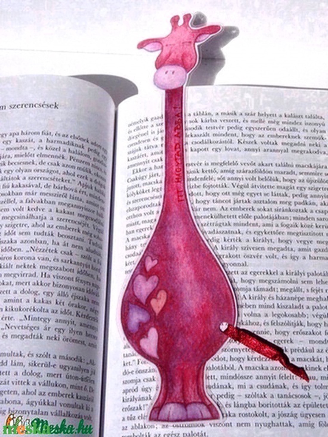 Girafă fetiță semn de carte - - Artynos.ro Girafă fetiță semn de carte - - Artynos.ro