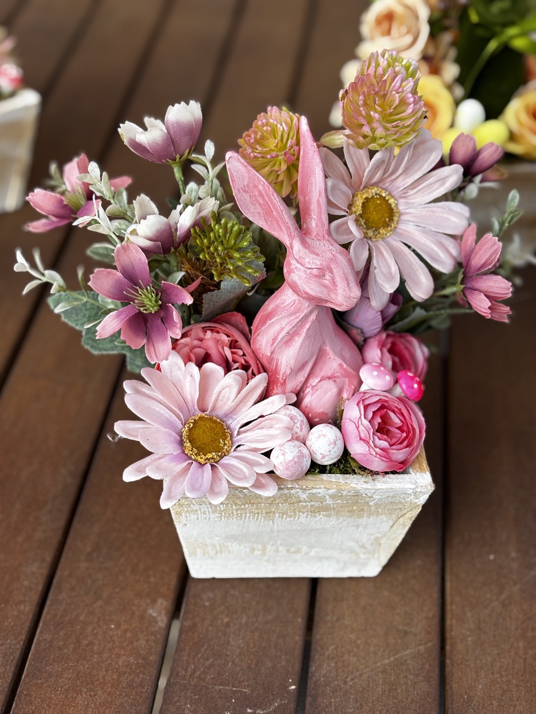 Decorațiuni de masă pentru Paște  - decor de sărbători - decorațiuni de paște - decor masă de paște - Artynos.ro