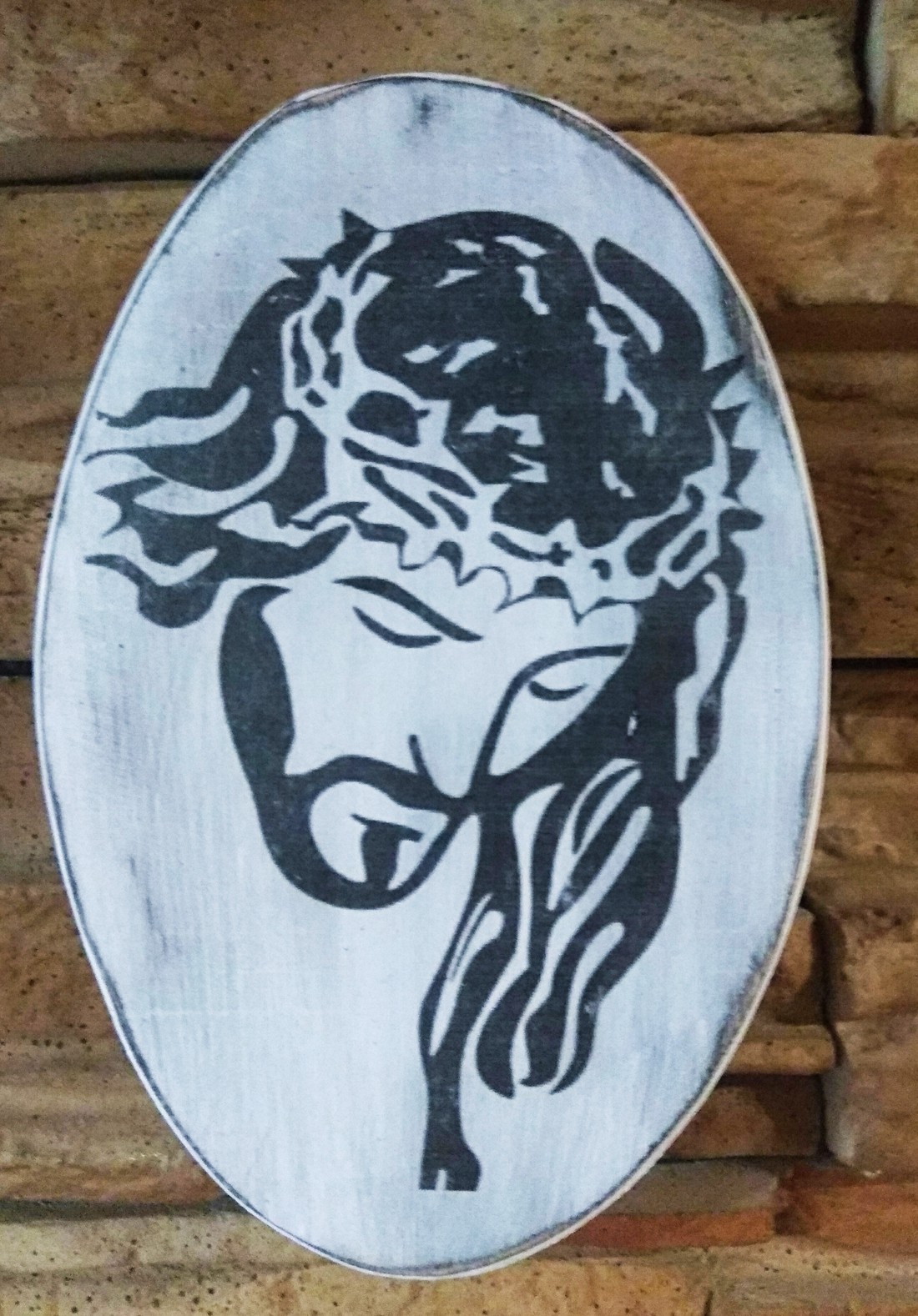 Pictură murală religioasă în stil vintage - - Artynos.ro Pictură murală religioasă în stil vintage - - Artynos.ro