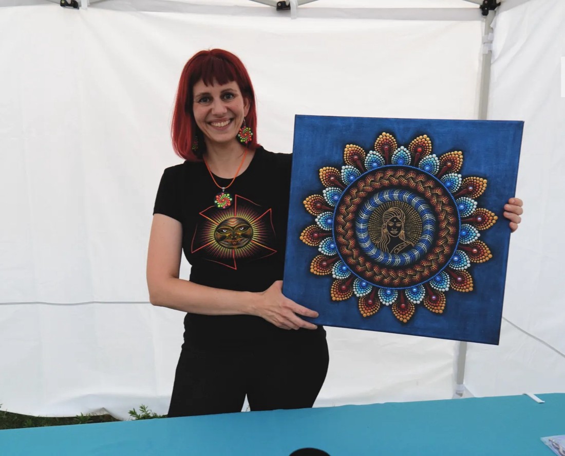 Regina Estului mandala punctată - - Artynos.ro Regina Estului mandala punctată - - Artynos.ro