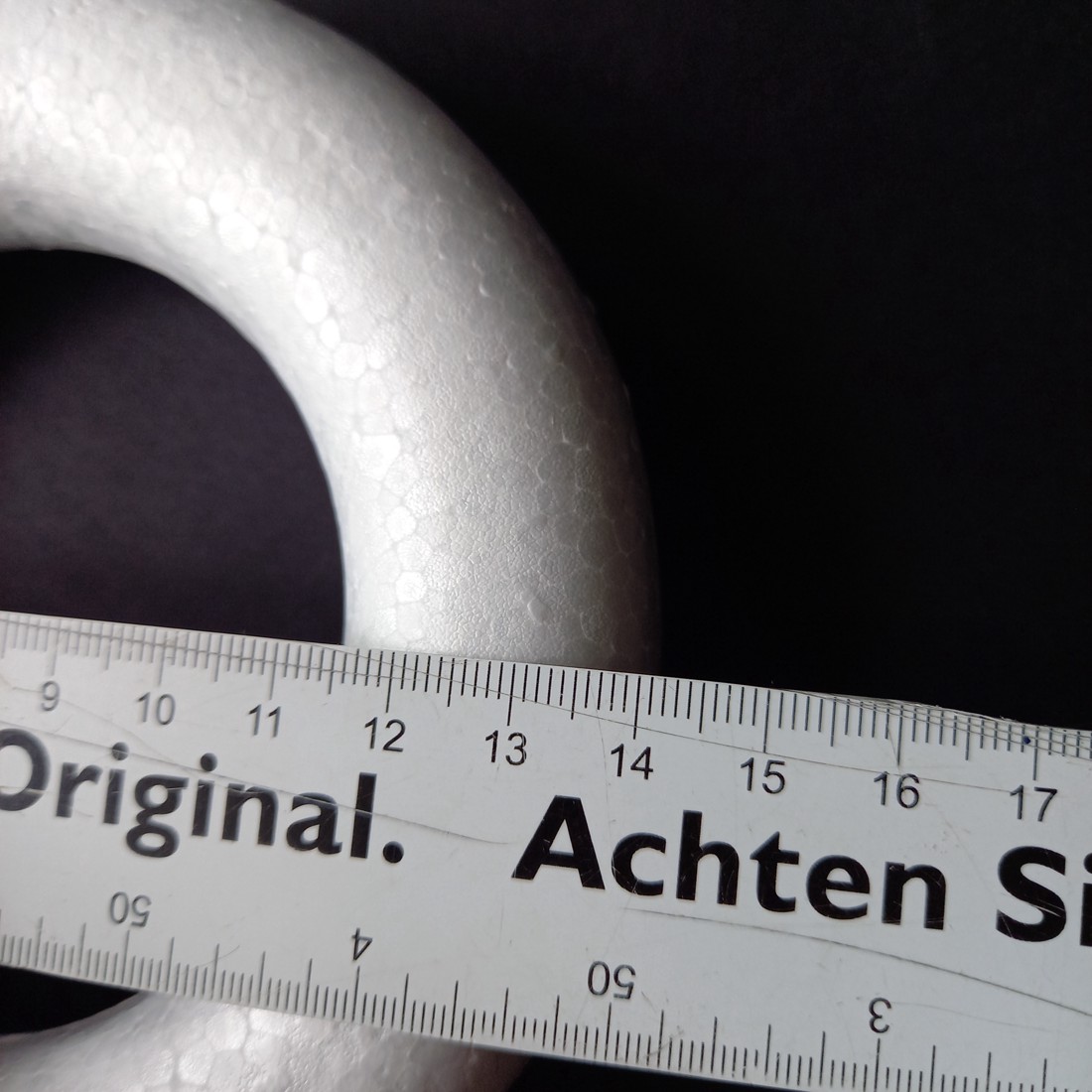 Baze pentru coroane din polistiren de 12+14 cm, pentru decorare  -  - Artynos.ro