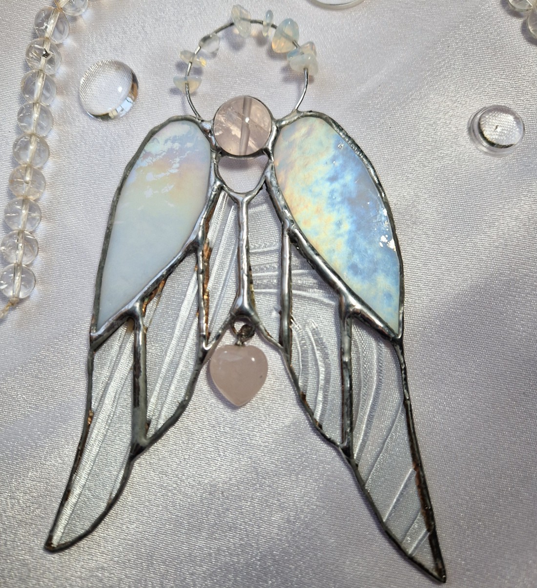 Barewing înger de cristal icy glitter - crăciun - cadouri de moș crăciun - cadouri de moș crăciun - Artynos.ro