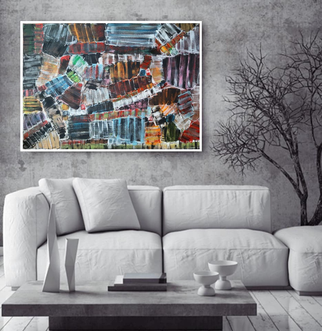 Scări - pictură abstractă pe pânză, de Zsolt Böszörményi Kovács - - Artynos.ro Scări - pictură abstractă pe pânză, de Zsolt Böszörményi Kovács - - Artynos.ro