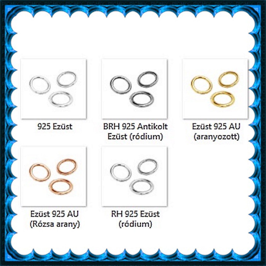 Fermoar pentru bijuterii din argint 925: cerc închis ESZK Z 5x1 mm 2 buc/cs - - Artynos.ro Fermoar pentru bijuterii din argint 925: cerc închis ESZK Z 5x1 mm 2 buc/cs - - Artynos.ro