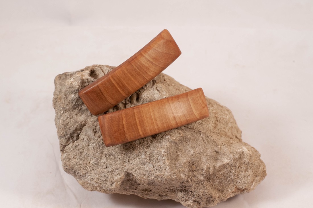 Mini set de catarame franceze din lemn, pereche de catarame de păr, 2 bucăți - - Artynos.ro Mini set de catarame franceze din lemn, pereche de catarame de păr, 2 bucăți - - Artynos.ro