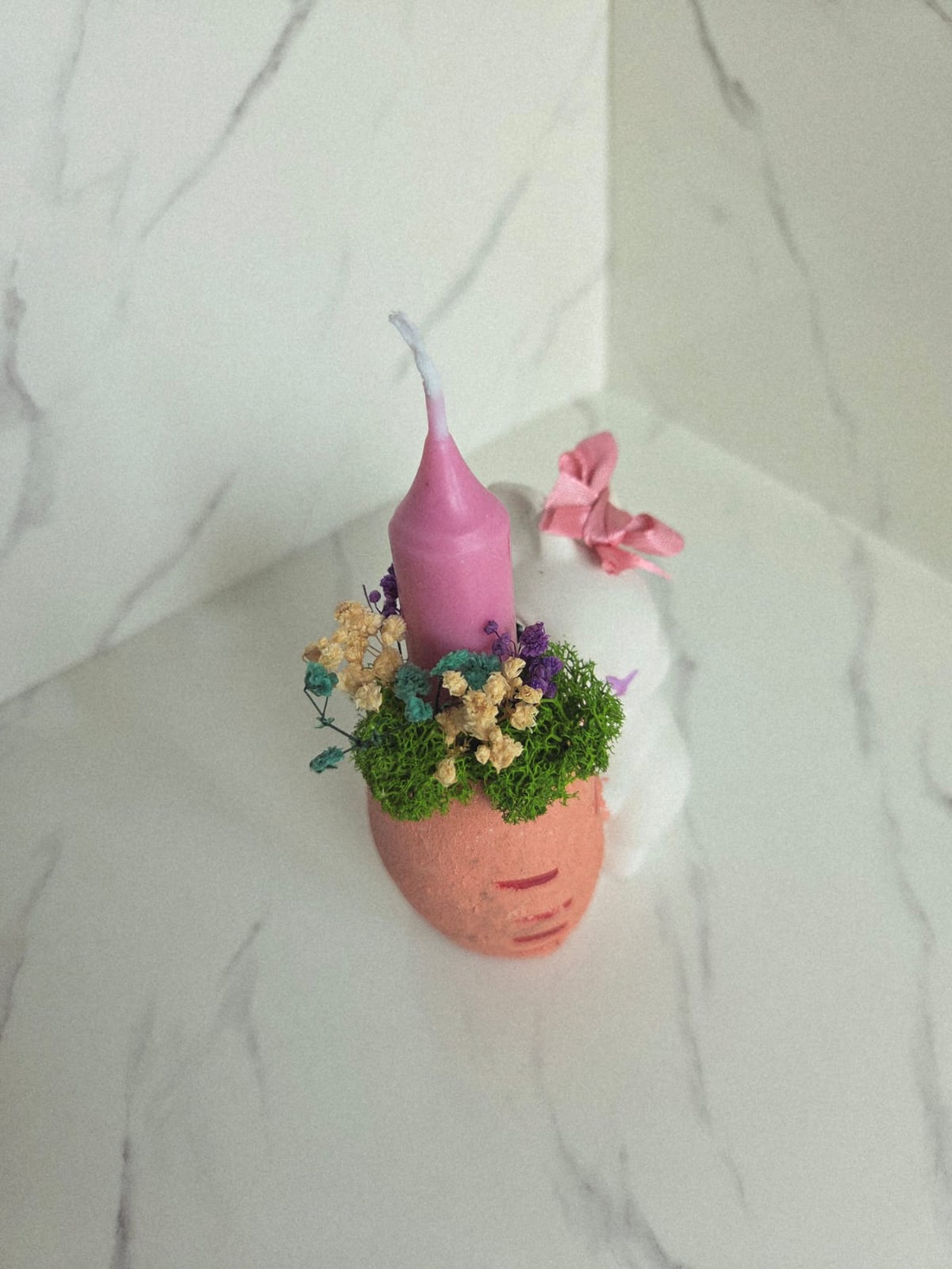 Decoratiune iepure cu morcov - casă & stil de viață - lumânări, parfumuri, arome - lumânări artizanale - Artynos.ro