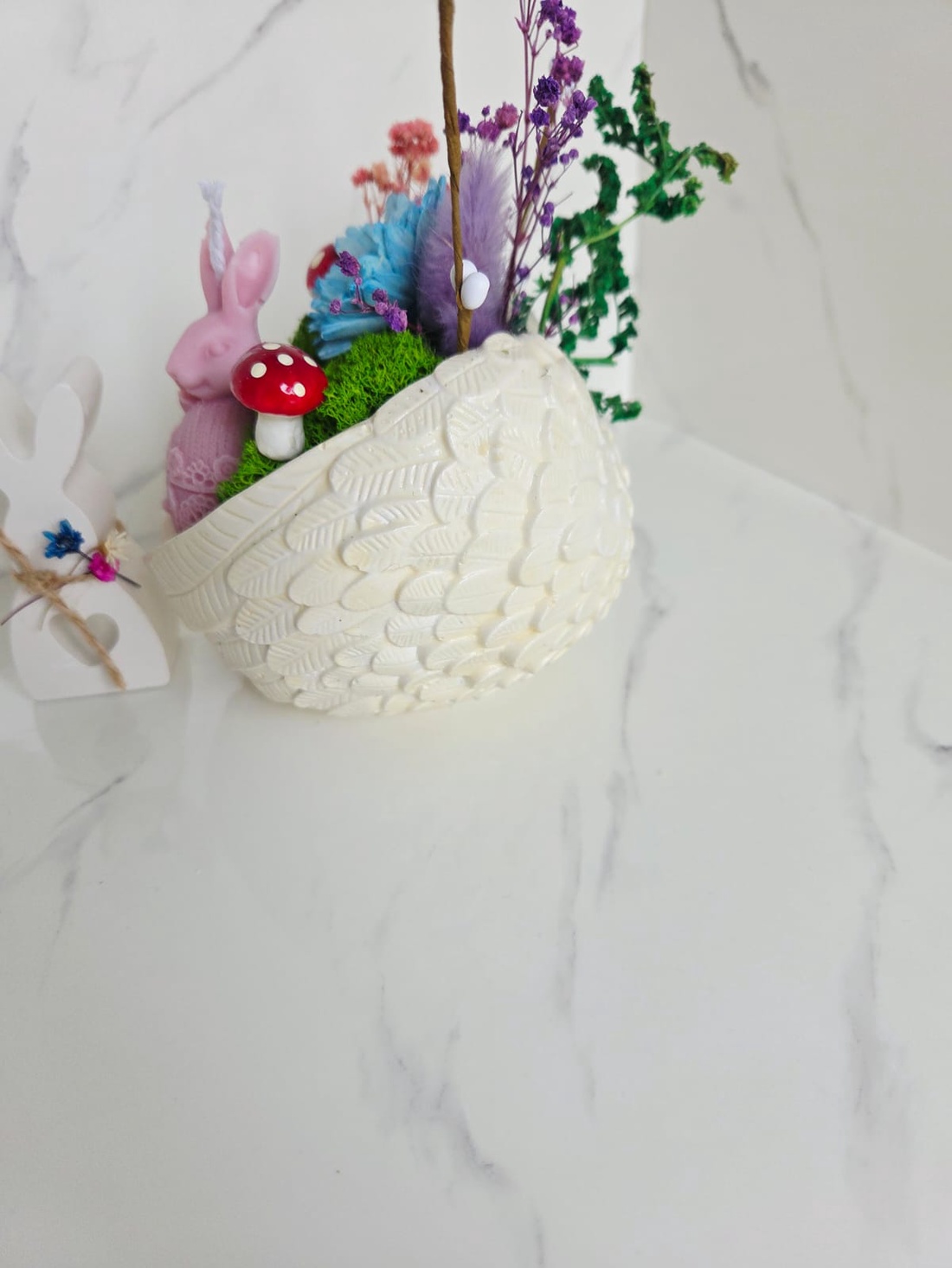 Decoratiune aripi mari - casă & stil de viață - lumânări, parfumuri, arome - lumânări artizanale - Artynos.ro