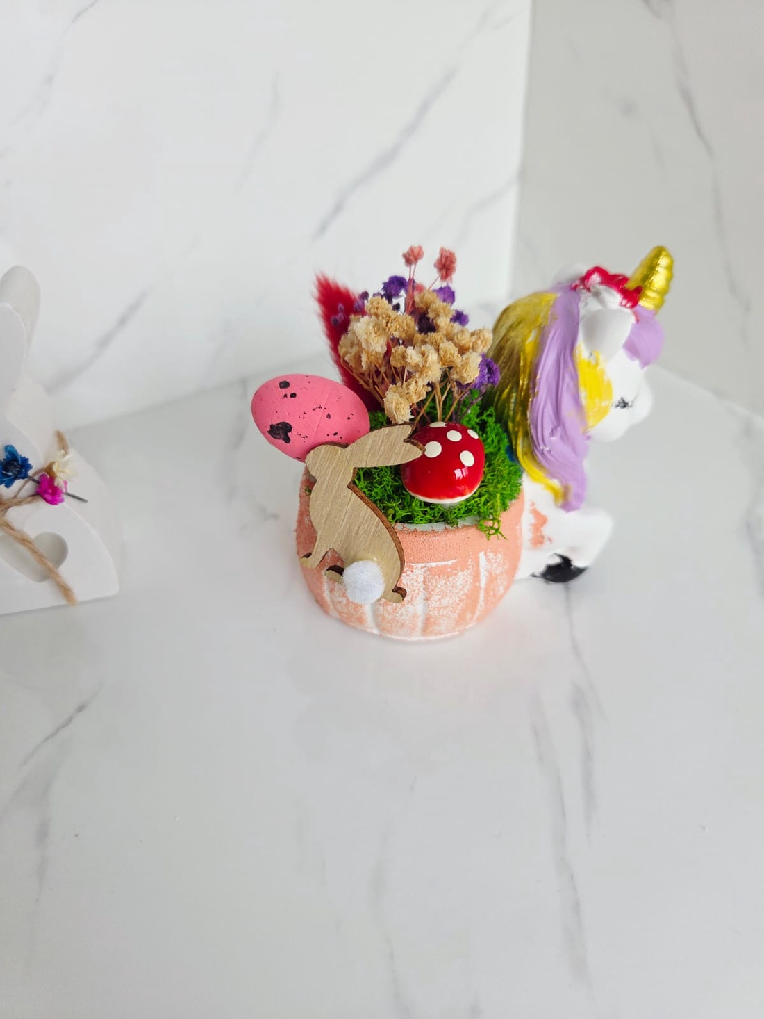 Decoratiune unicorn - casă & stil de viață - decorațiuni de casă - decorațiuni de masă și rafturi - decorațiuni de masă - Artynos.ro