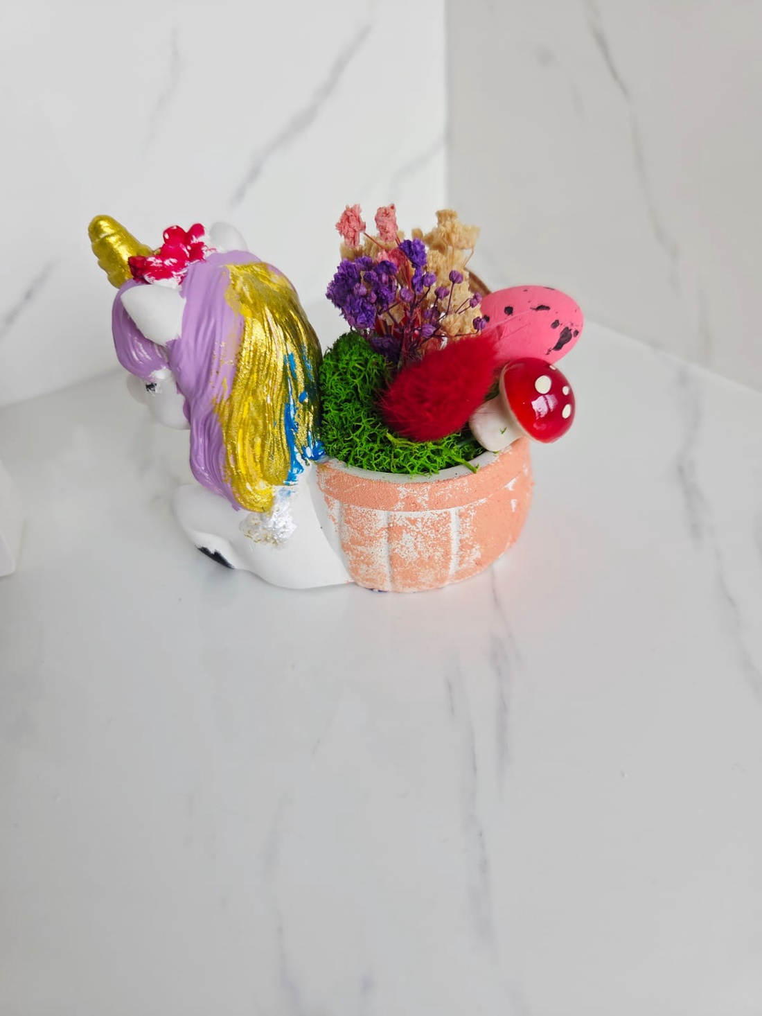 Decoratiune unicorn - casă & stil de viață - decorațiuni de casă - decorațiuni de masă și rafturi - decorațiuni de masă - Artynos.ro