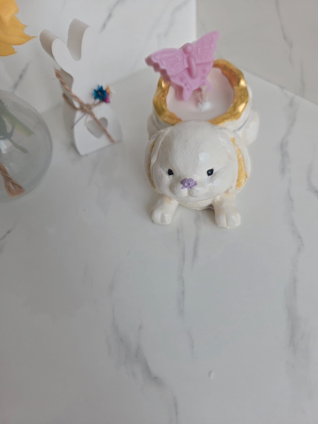 Lumanare iepuras - casă & stil de viață - lumânări, parfumuri, arome - lumânări artizanale - Artynos.ro