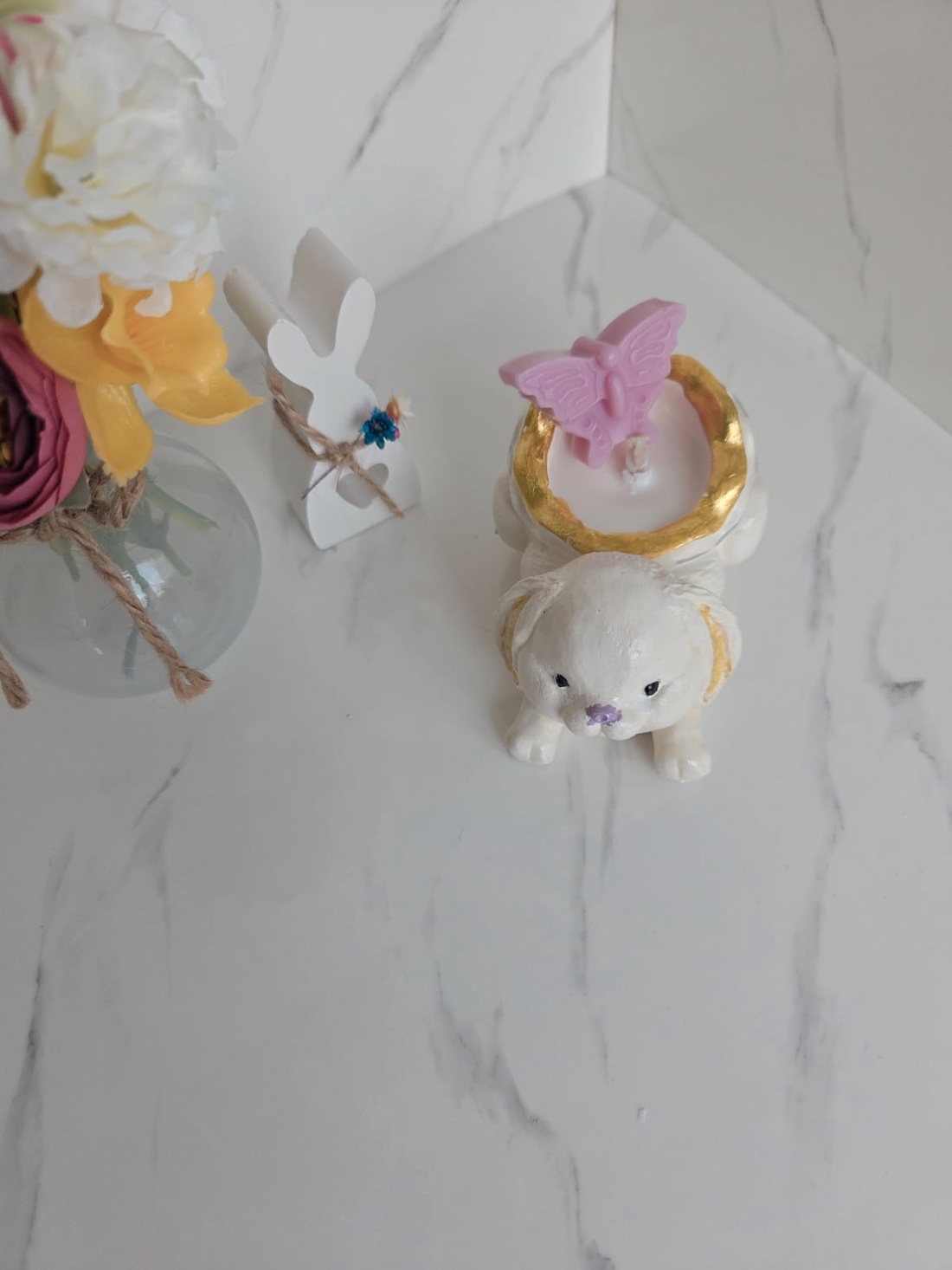 Lumanare iepuras - casă & stil de viață - lumânări, parfumuri, arome - lumânări artizanale - Artynos.ro