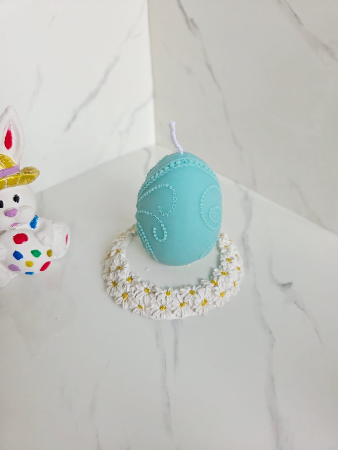 Lumanare  ou cu model - casă & stil de viață - lumânări, parfumuri, arome - lumânări artizanale - Artynos.ro