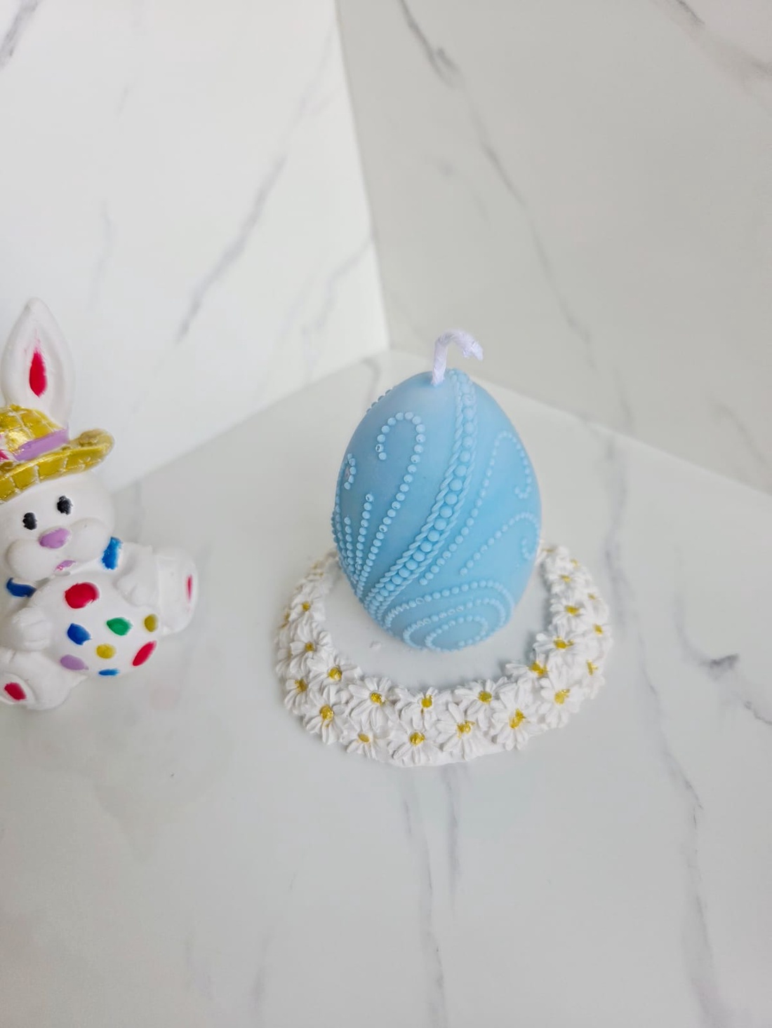 Lumanare  ou cu model - casă & stil de viață - lumânări, parfumuri, arome - lumânări artizanale - Artynos.ro