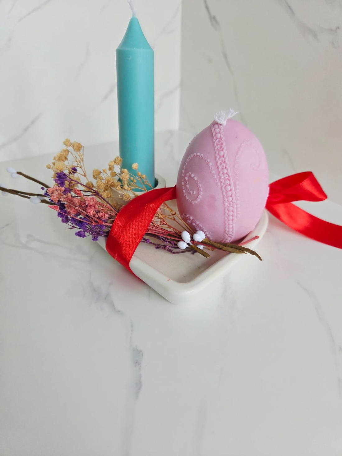 Suport inima cu lumanare si ou - casă & stil de viață - decorațiuni de casă - decorațiuni de masă și rafturi - decorațiuni de masă - Artynos.ro