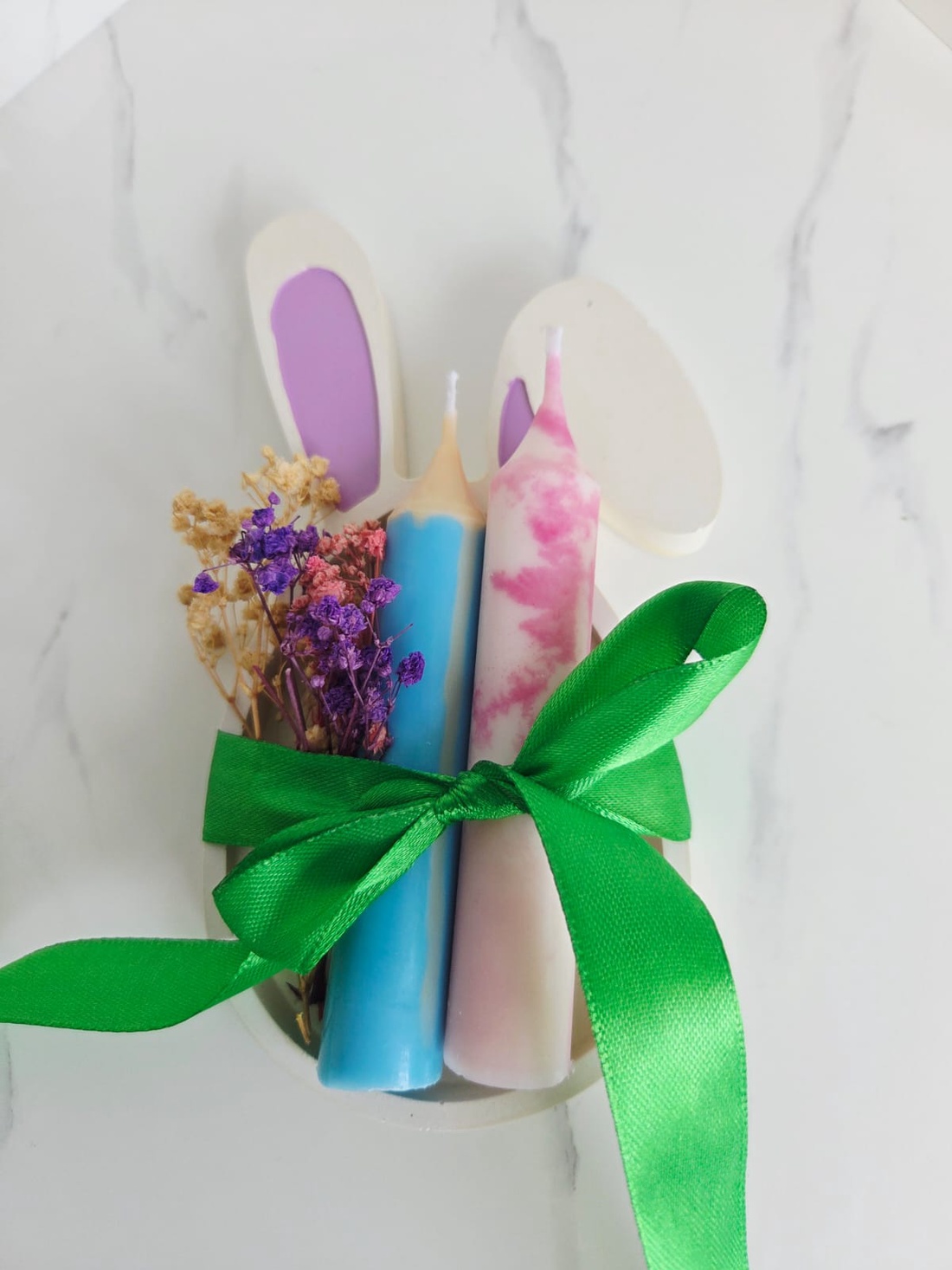 Tavita iepuras cu lumanari - casă & stil de viață - decorațiuni de casă - decorațiuni de masă și rafturi - decorațiuni de masă - Artynos.ro