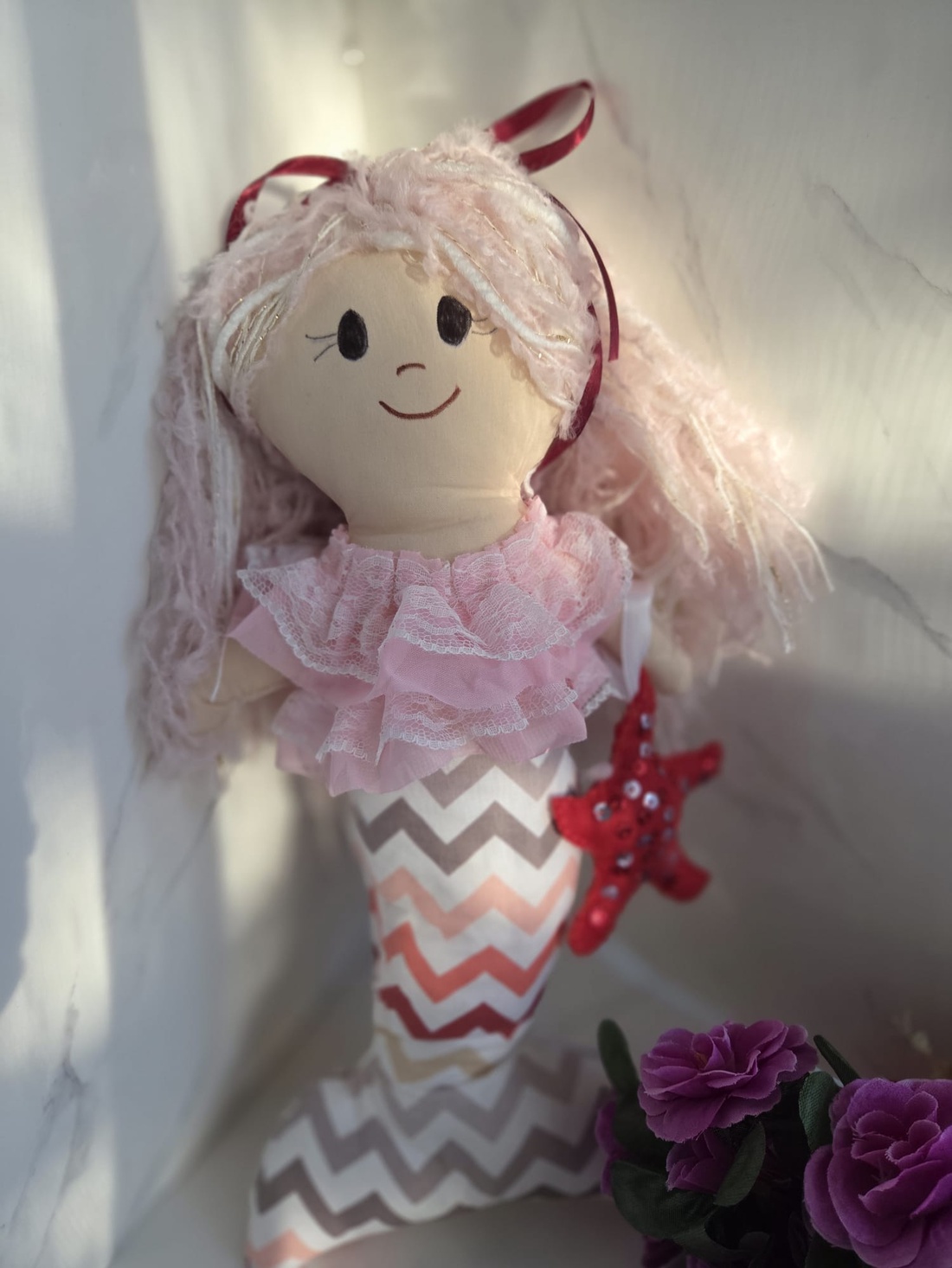 Papusa Selena -Sirena din Colectia marina - jucării și echipamente pentru copii - jucării și accesorii pentru copii - păpuși de joacă - Artynos.ro
