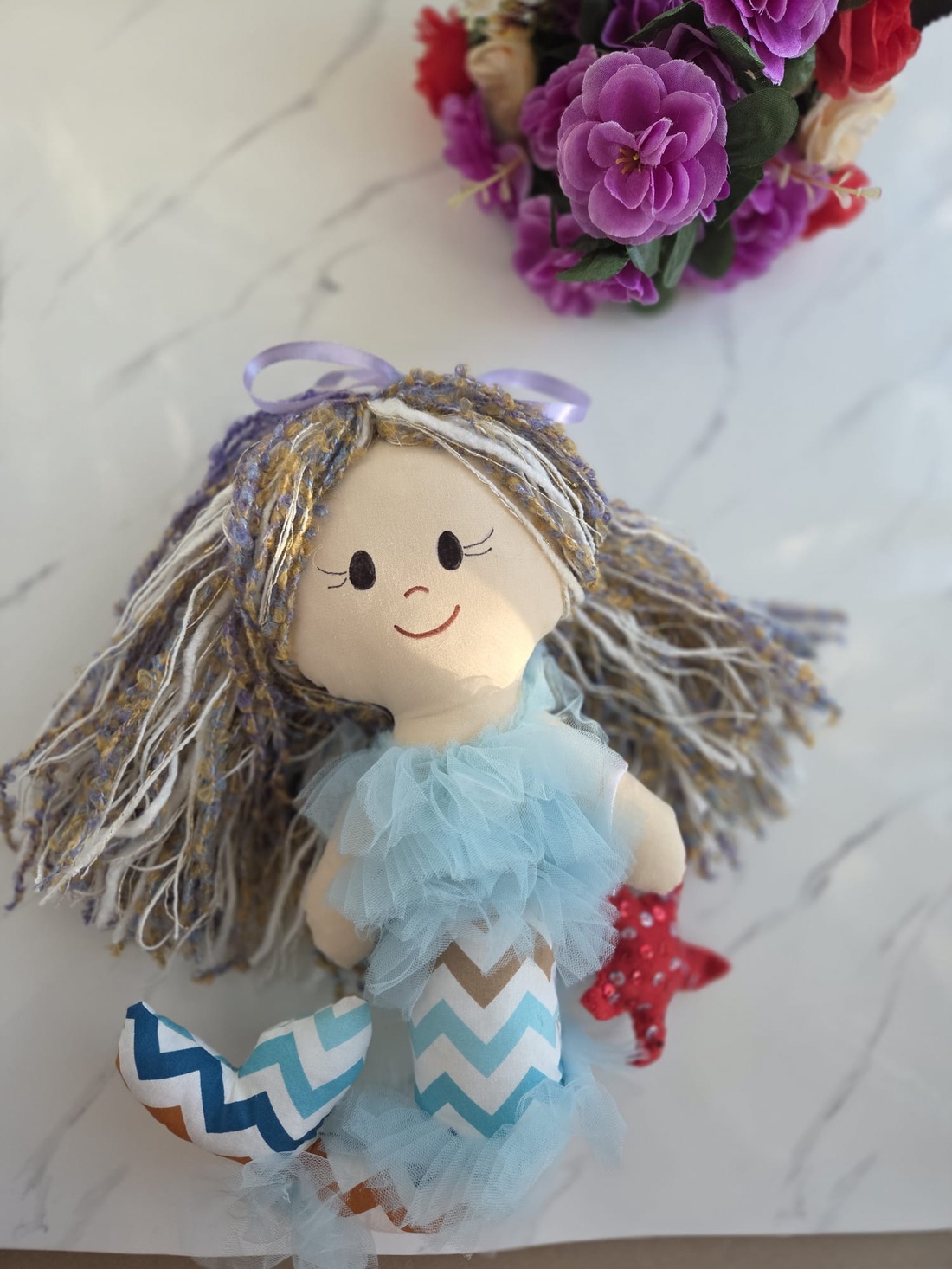 Papusa Maya- Sirena din Colectia marina - jucării și echipamente pentru copii - jucării și accesorii pentru copii - păpuși de joacă - Artynos.ro