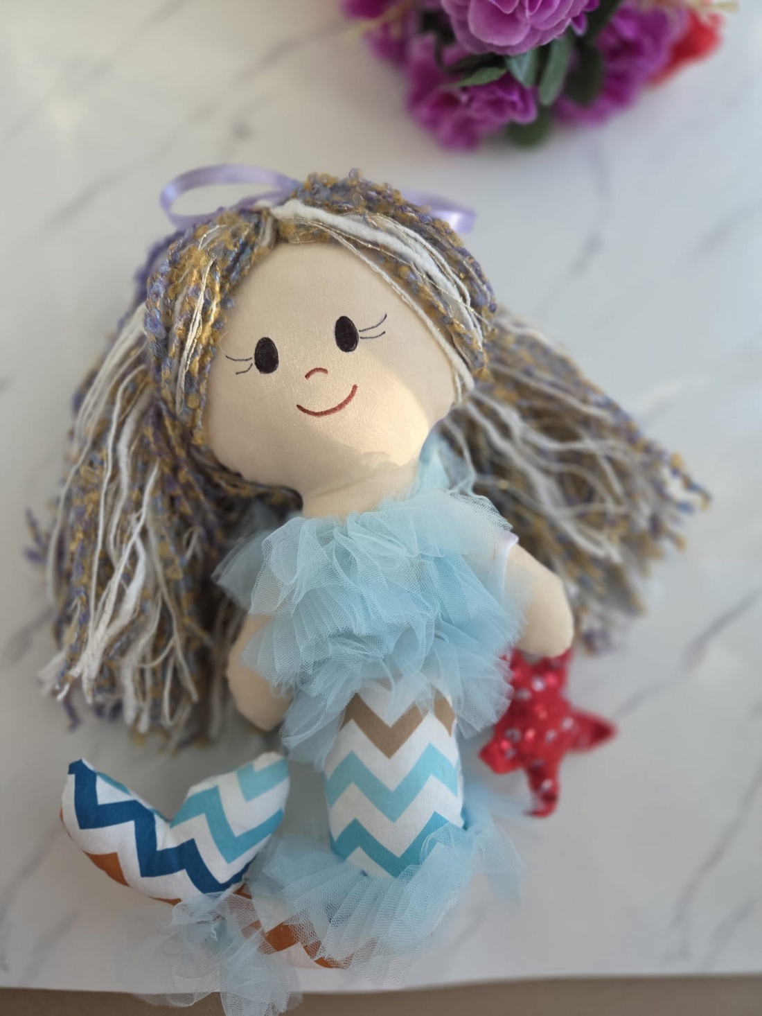 Papusa Maya- Sirena din Colectia marina - jucării și echipamente pentru copii - jucării și accesorii pentru copii - păpuși de joacă - Artynos.ro