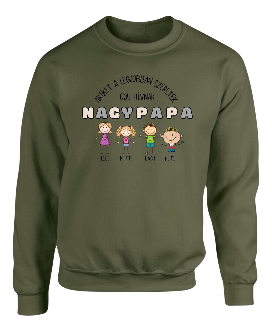 Pulover bunic personalizat cu inscripție - Cadou unic pentru DAD, tata - - Artynos.ro Pulover bunic personalizat cu inscripție - Cadou unic pentru DAD, tata - - Artynos.ro