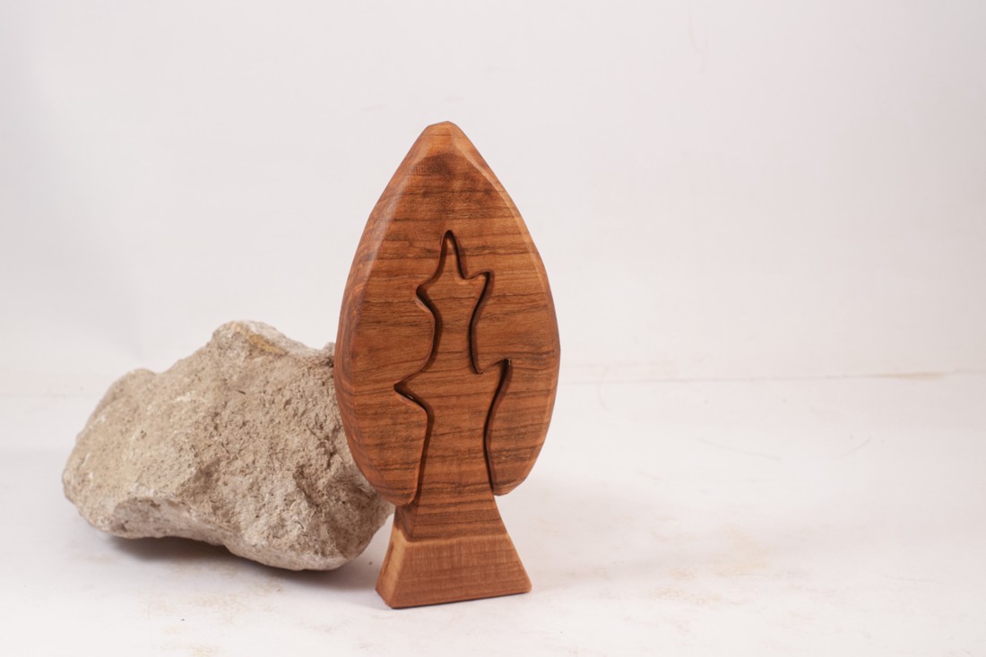  Copac din lemn, constructor din lemn, puzzle - jucării și echipamente pentru copii - puzzle, jocuri puzzle - 3d puzzle - Artynos.ro